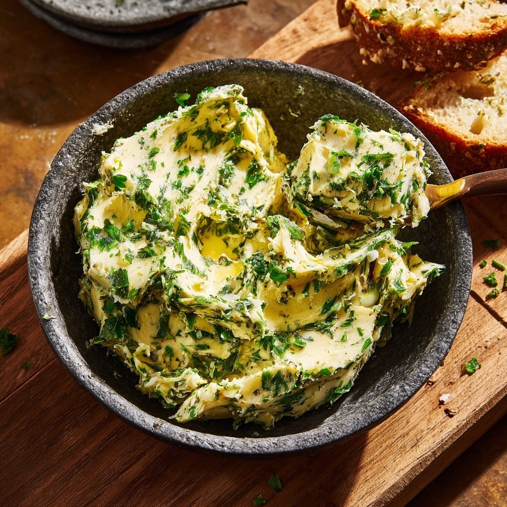 Kräuterbutter Für Ofengemüse