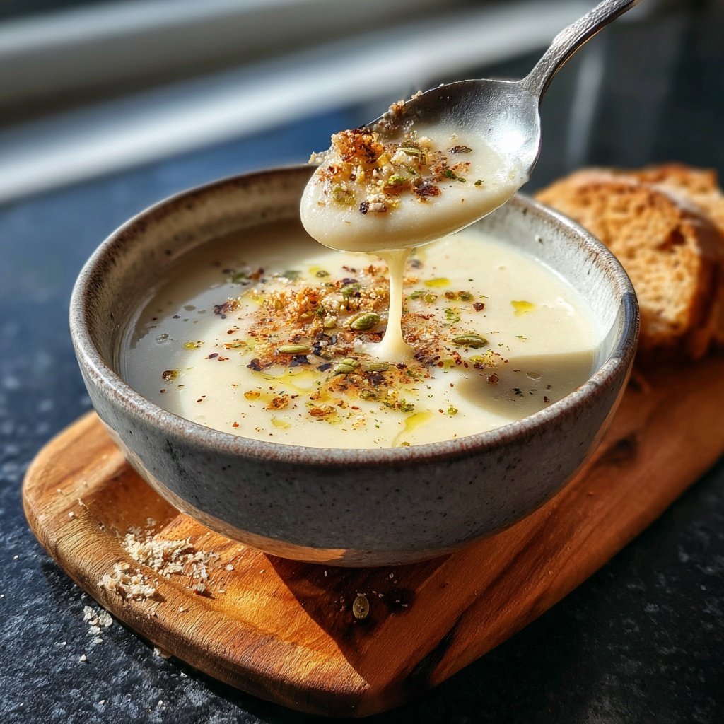 Blumenkohl Suppe Mit Muskat