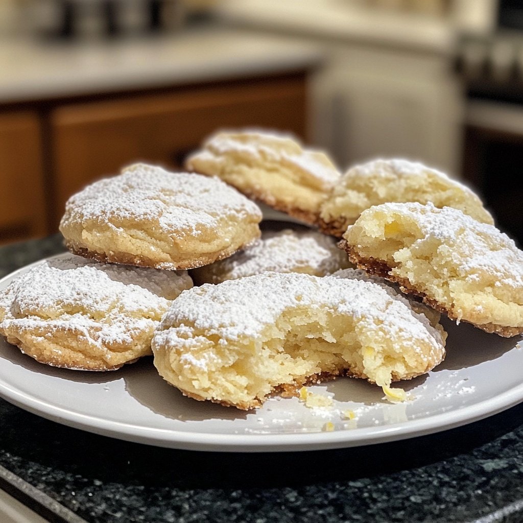 Weiche & Chewy Zitronenkekse