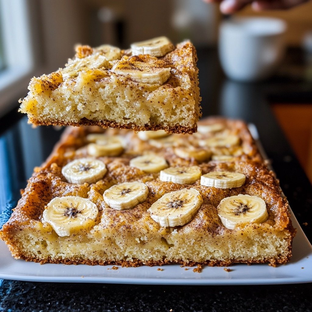 Bananenkuchen saftig vom Blech